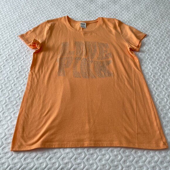 Victoria Secret Pink T- Shirt L - Picture 3 of 11